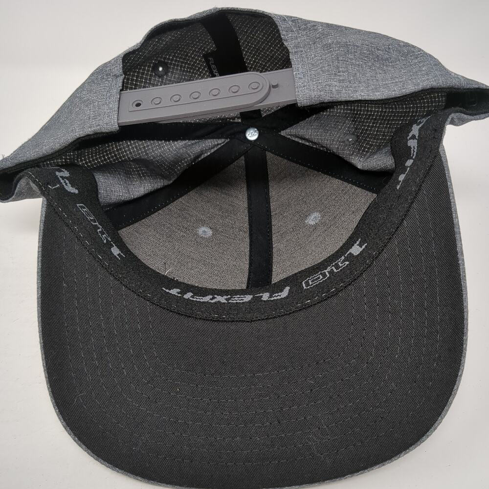 Simplot Spell Out Snapback Hat Gray One Size Flex… - image 6